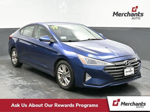 used 2019 Hyundai Elantra car, priced at $12,933