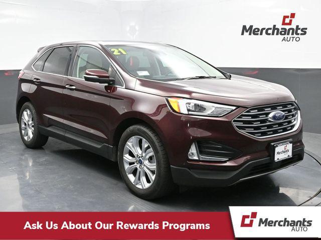 used 2021 Ford Edge car, priced at $22,529