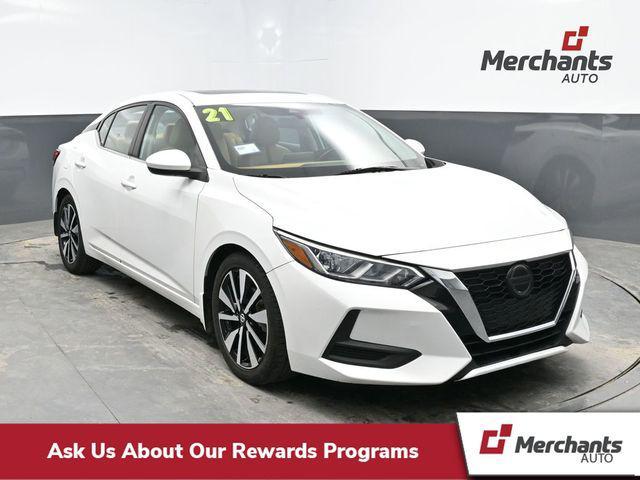 used 2021 Nissan Sentra car, priced at $15,456