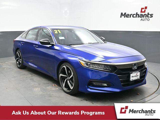 used 2021 Honda Accord car, priced at $17,290