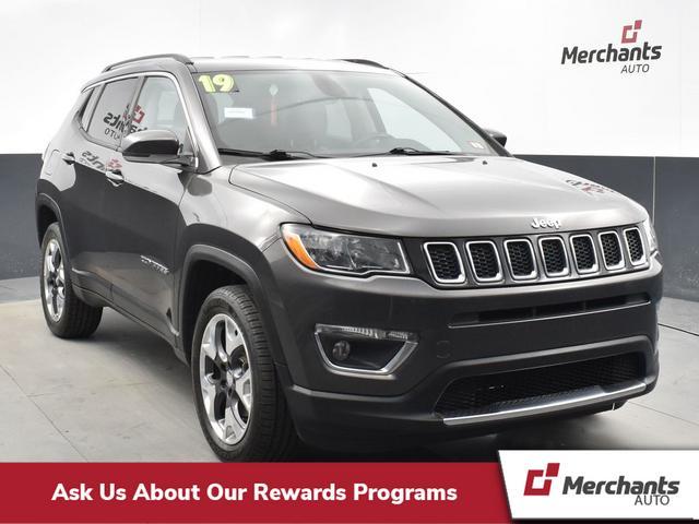 used 2019 Jeep Compass car, priced at $17,795