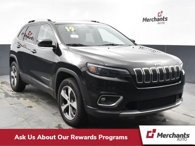 used 2019 Jeep Cherokee car, priced at $19,316