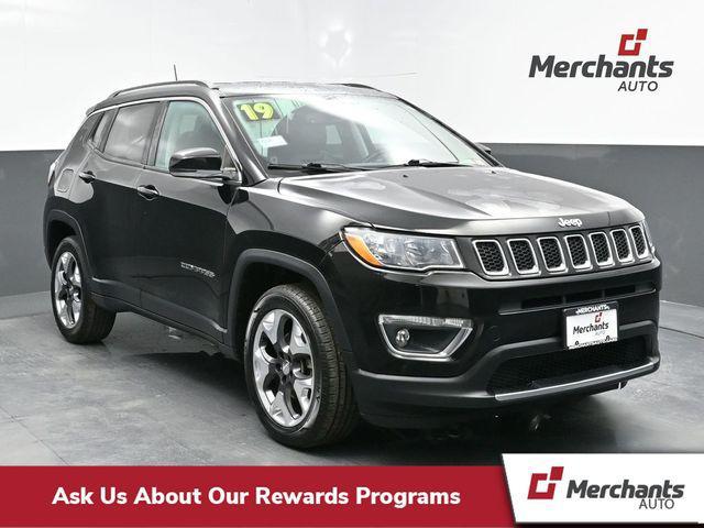 used 2019 Jeep Compass car, priced at $16,584