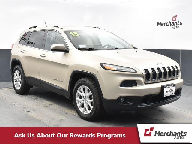 used 2015 Jeep Cherokee car, priced at $11,721