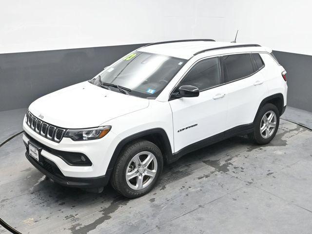 used 2023 Jeep Compass car, priced at $18,745