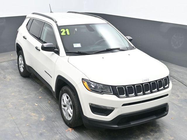 used 2021 Jeep Compass car, priced at $15,498