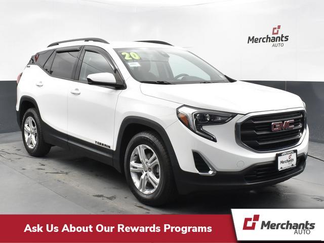 used 2020 GMC Terrain car, priced at $18,353