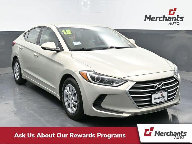 used 2018 Hyundai Elantra car, priced at $13,647