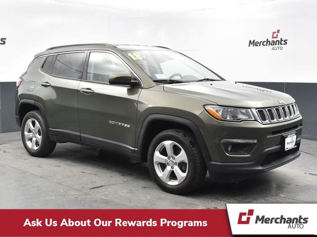 used 2018 Jeep Compass car, priced at $15,813