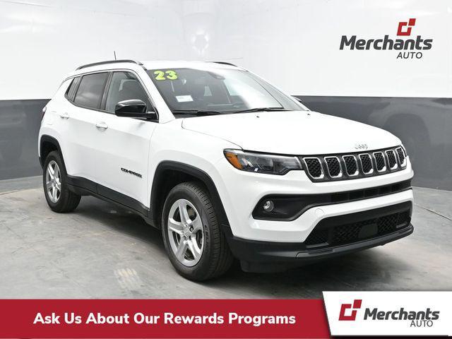 used 2023 Jeep Compass car, priced at $19,998