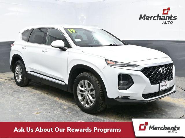 used 2019 Hyundai Santa Fe car, priced at $15,450