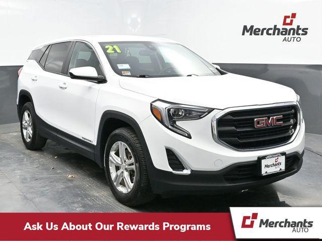 used 2021 GMC Terrain car, priced at $20,482