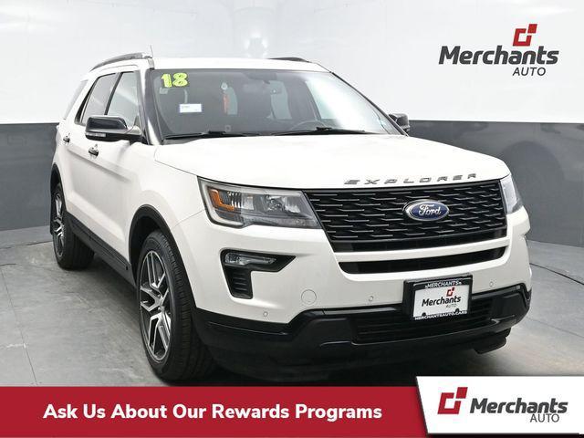 used 2018 Ford Explorer car, priced at $19,402