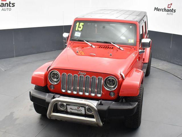 used 2015 Jeep Wrangler Unlimited car, priced at $20,495