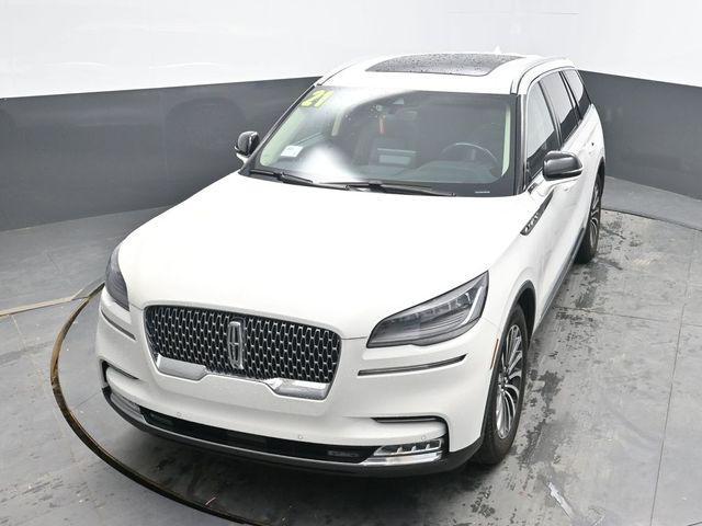 used 2021 Lincoln Aviator car, priced at $31,438