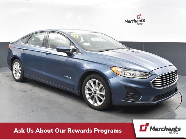 used 2019 Ford Fusion Hybrid car, priced at $17,425