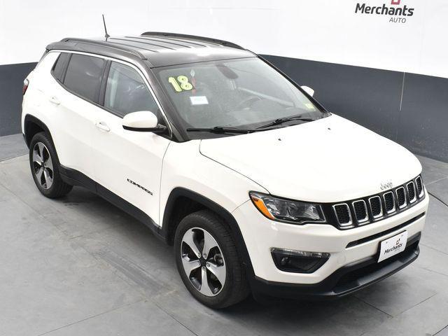used 2018 Jeep Compass car, priced at $14,285