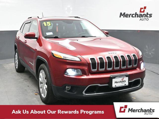 used 2015 Jeep Cherokee car, priced at $9,295