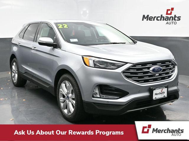 used 2022 Ford Edge car, priced at $19,396