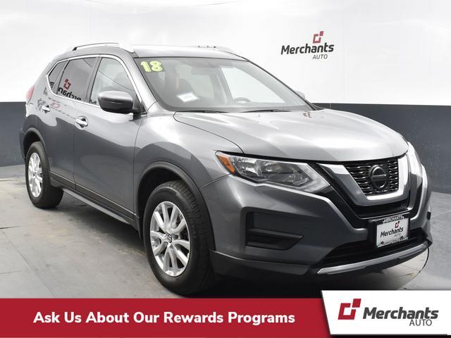 used 2018 Nissan Rogue car, priced at $15,495