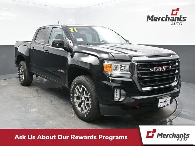 used 2021 GMC Canyon car, priced at $29,436
