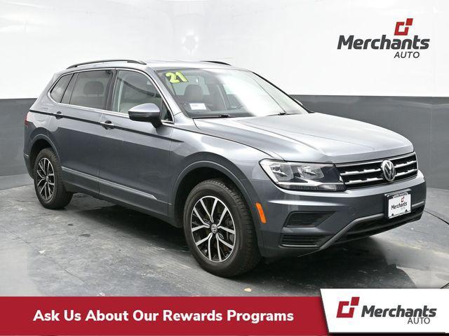 used 2021 Volkswagen Tiguan car, priced at $18,593