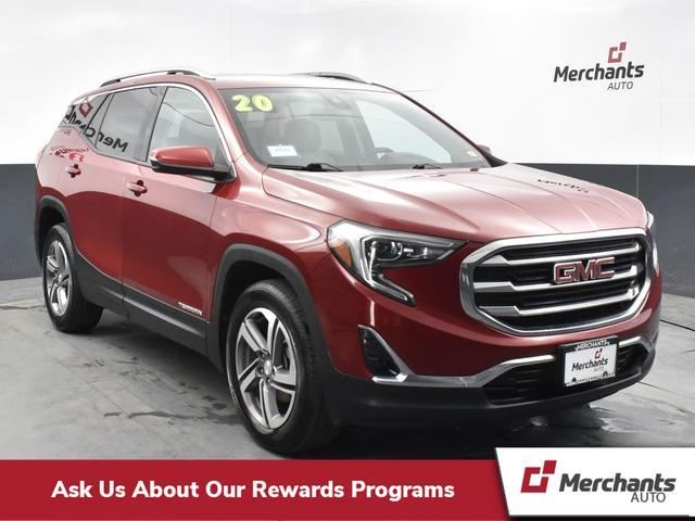 used 2020 GMC Terrain car, priced at $19,565