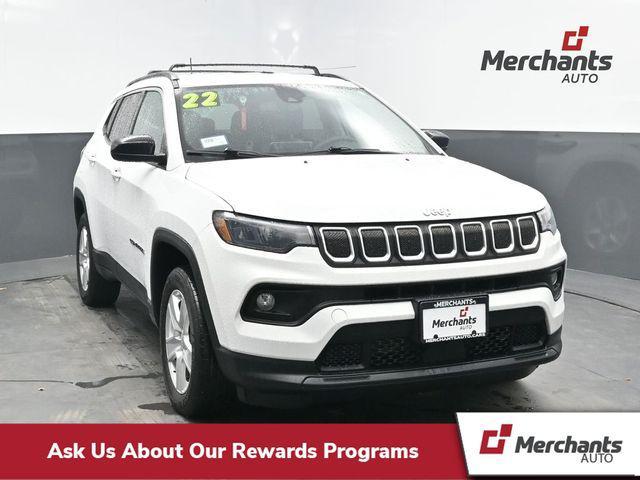 used 2022 Jeep Compass car, priced at $19,427
