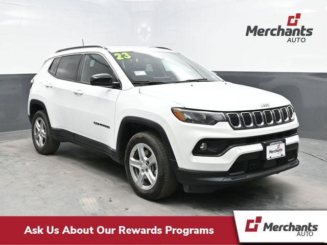 used 2023 Jeep Compass car, priced at $19,720