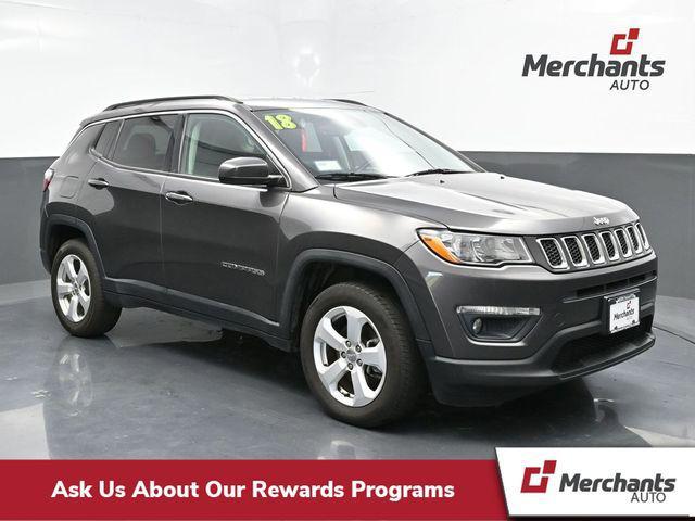 used 2018 Jeep Compass car, priced at $13,835