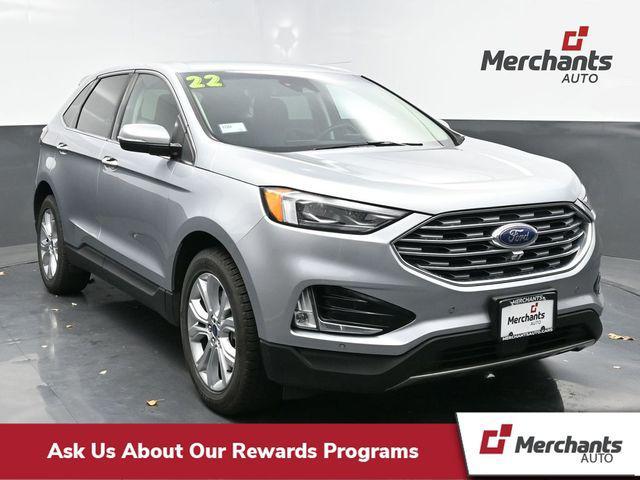 used 2022 Ford Edge car, priced at $19,361