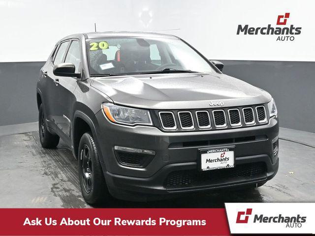 used 2020 Jeep Compass car, priced at $19,787