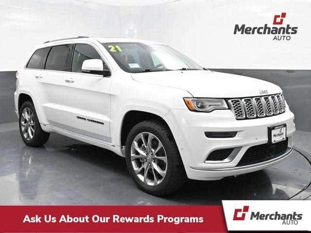 used 2021 Jeep Grand Cherokee car, priced at $35,780