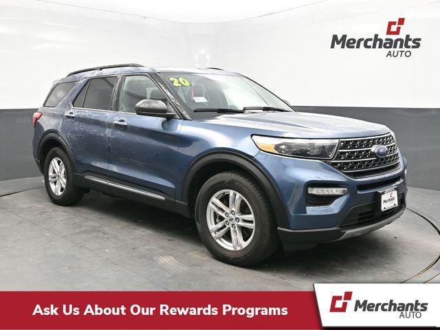 used 2020 Ford Explorer car, priced at $19,733