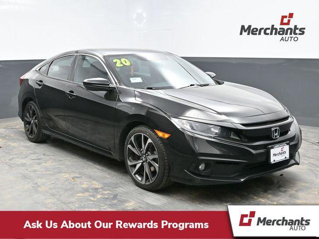 used 2020 Honda Civic car, priced at $18,690