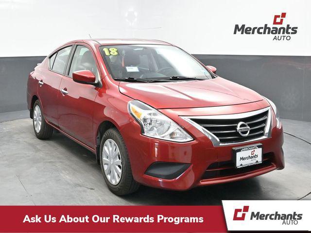 used 2018 Nissan Versa car, priced at $12,788