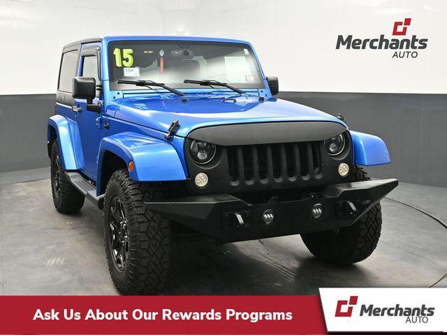 used 2015 Jeep Wrangler car, priced at $13,755