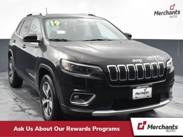 used 2019 Jeep Cherokee car, priced at $19,499