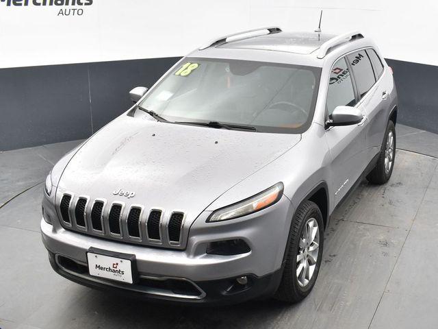 used 2018 Jeep Cherokee car, priced at $19,182