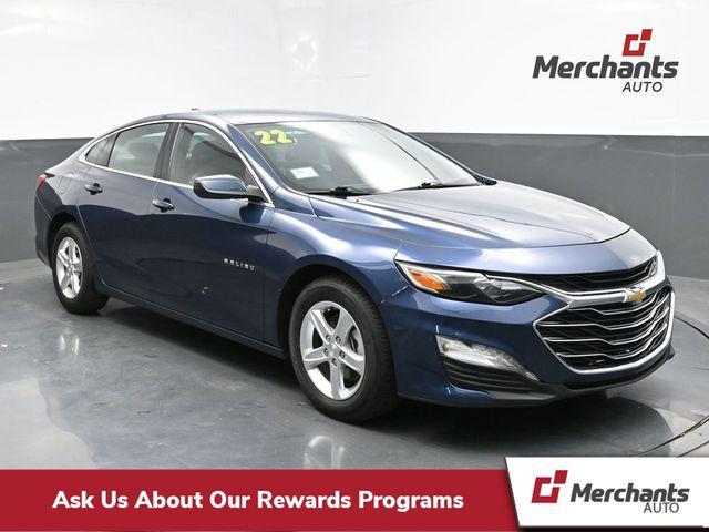 used 2022 Chevrolet Malibu car, priced at $16,468