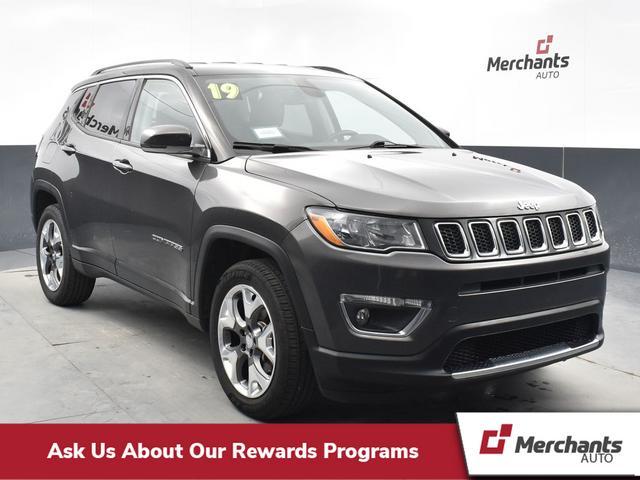 used 2019 Jeep Compass car, priced at $17,659