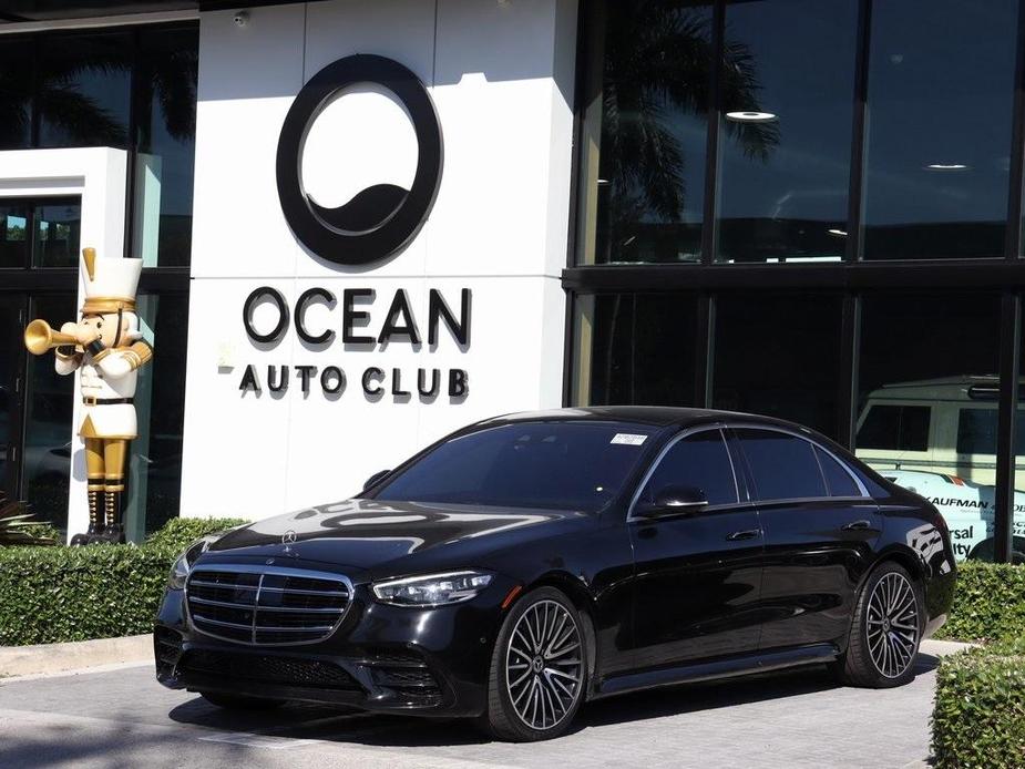 used 2021 Mercedes-Benz S-Class car, priced at $74,890