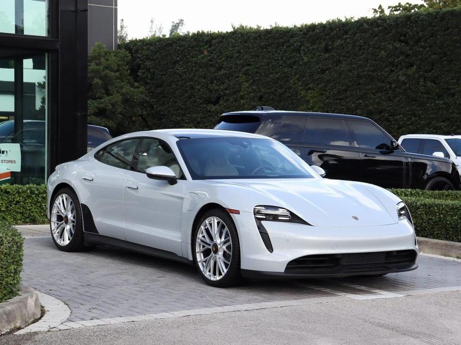 used 2021 Porsche Taycan car, priced at $59,990