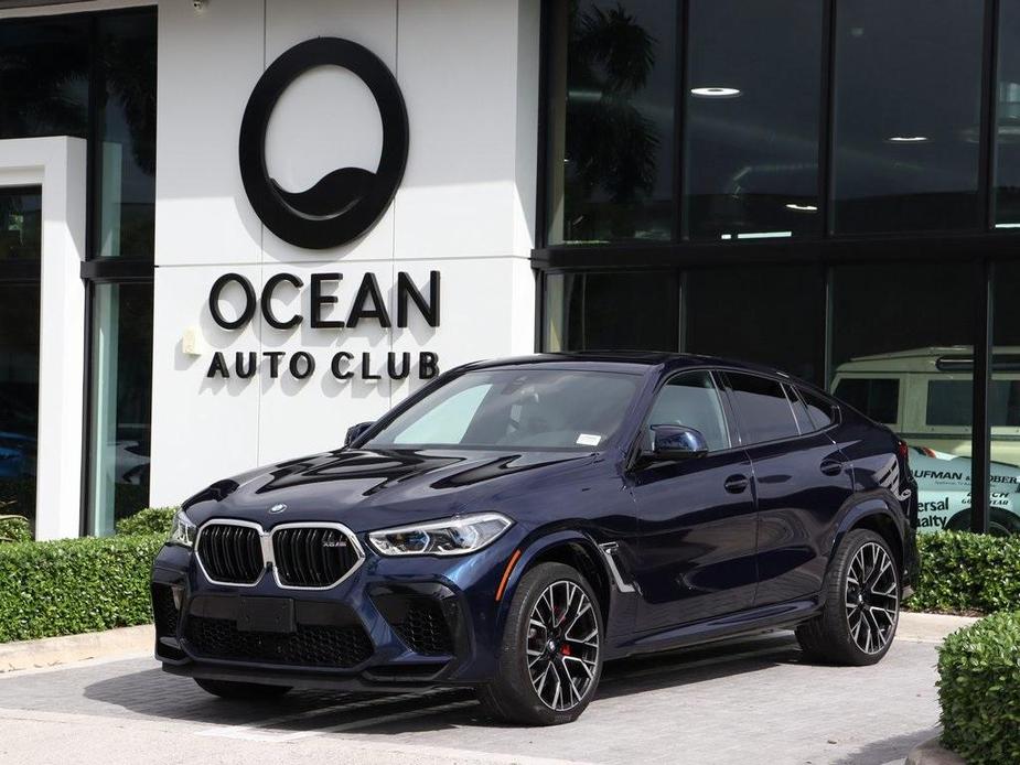 used 2022 BMW X6 M car, priced at $87,680