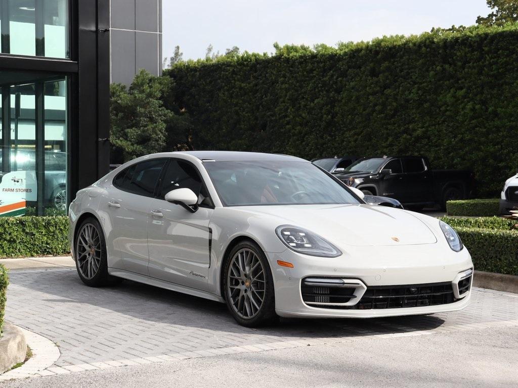 used 2021 Porsche Panamera car, priced at $74,990