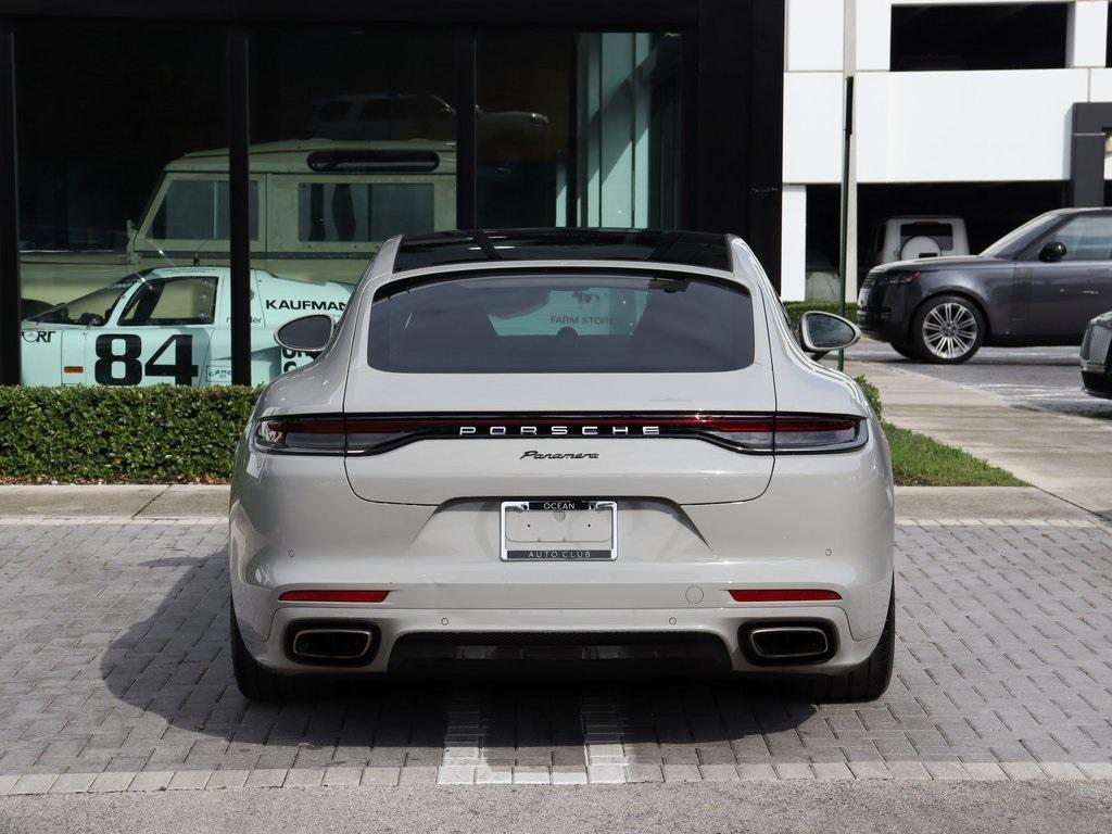 used 2021 Porsche Panamera car, priced at $74,990