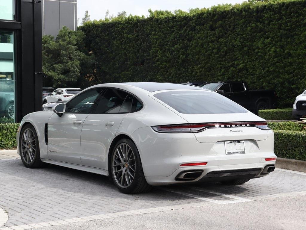 used 2021 Porsche Panamera car, priced at $74,990