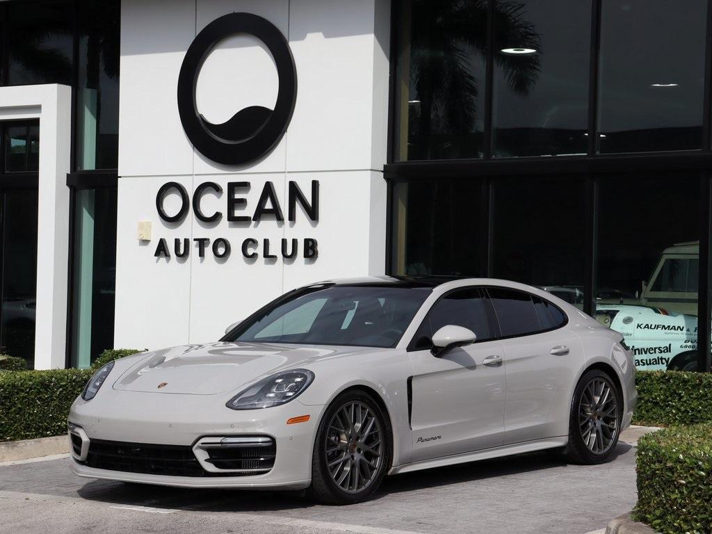 used 2021 Porsche Panamera car, priced at $74,990