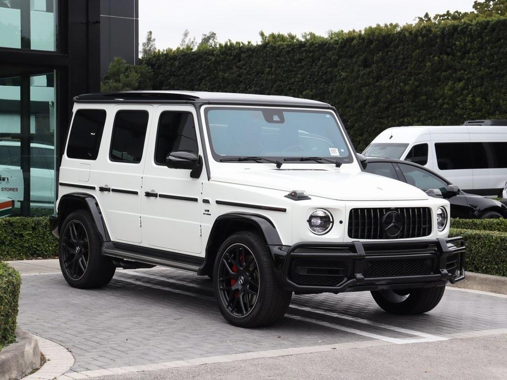 used 2021 Mercedes-Benz AMG G 63 car, priced at $159,990