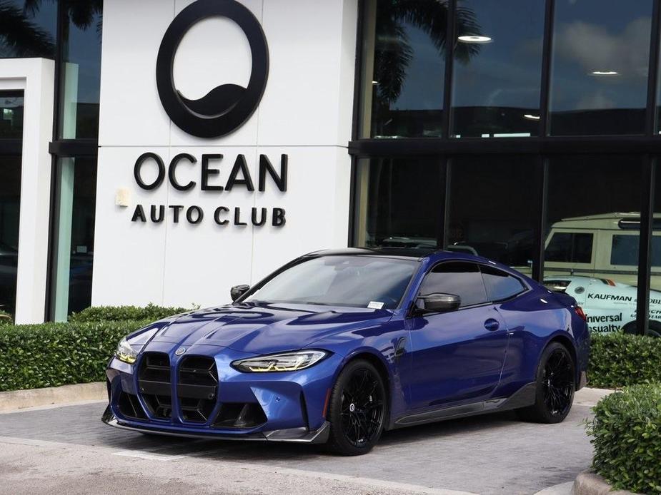 used 2021 BMW M4 car, priced at $69,990